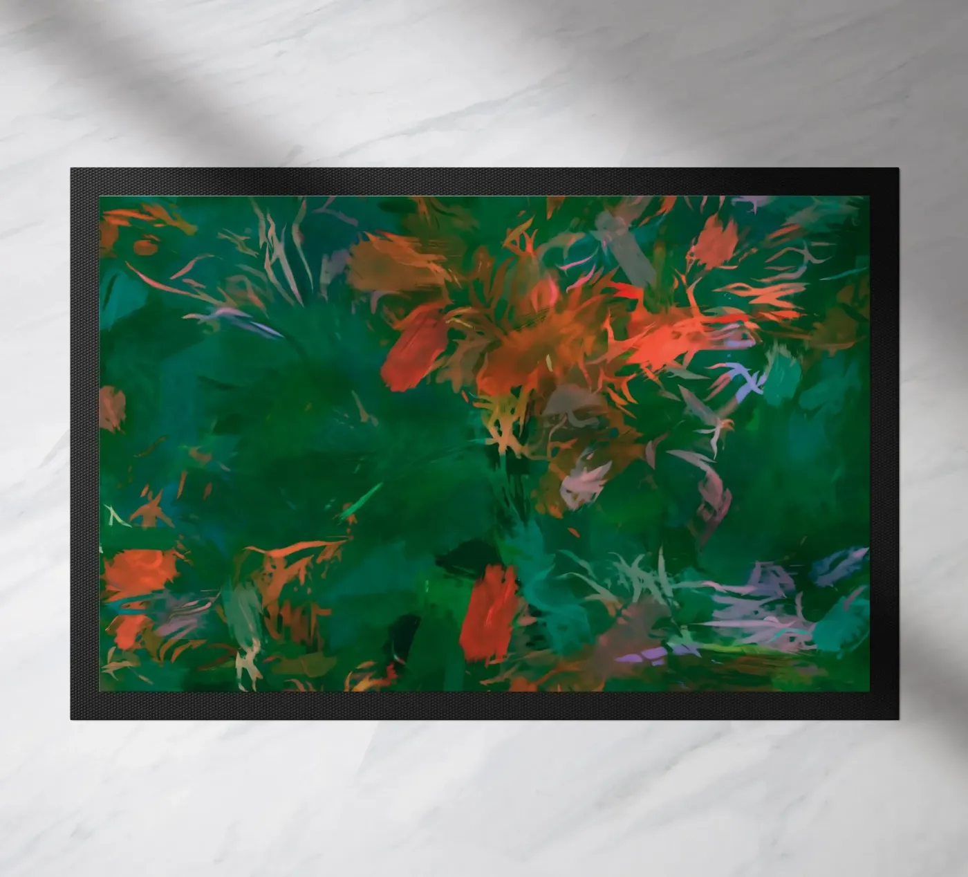 Diepe jungle deurmat van 83oranges.com