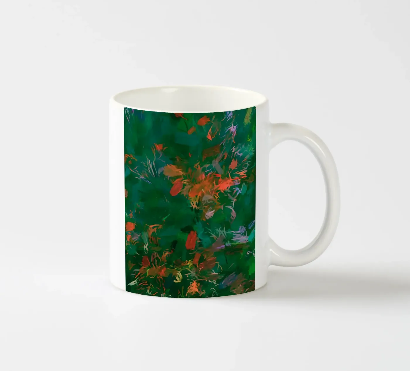 Deep Jungle ceramic mug by 83oranges