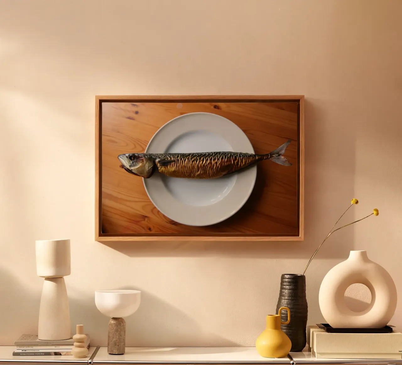 Pesce tela con Cornice a cassetta da eyes & tries