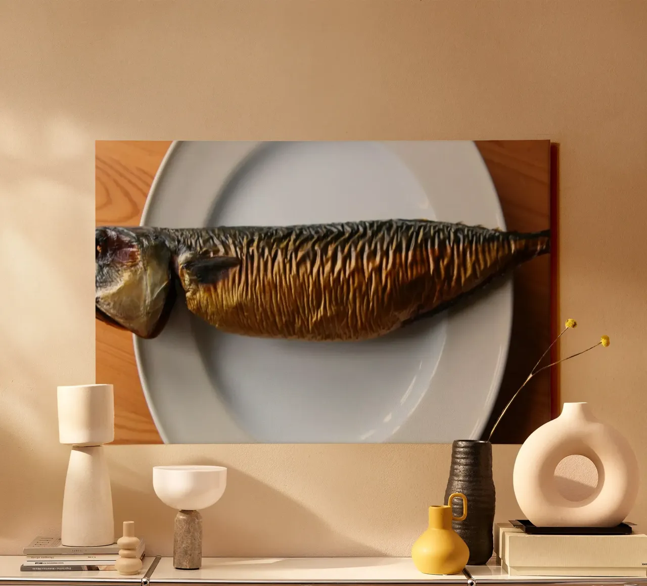 Pesce tela con Cornice a cassetta da eyes & tries