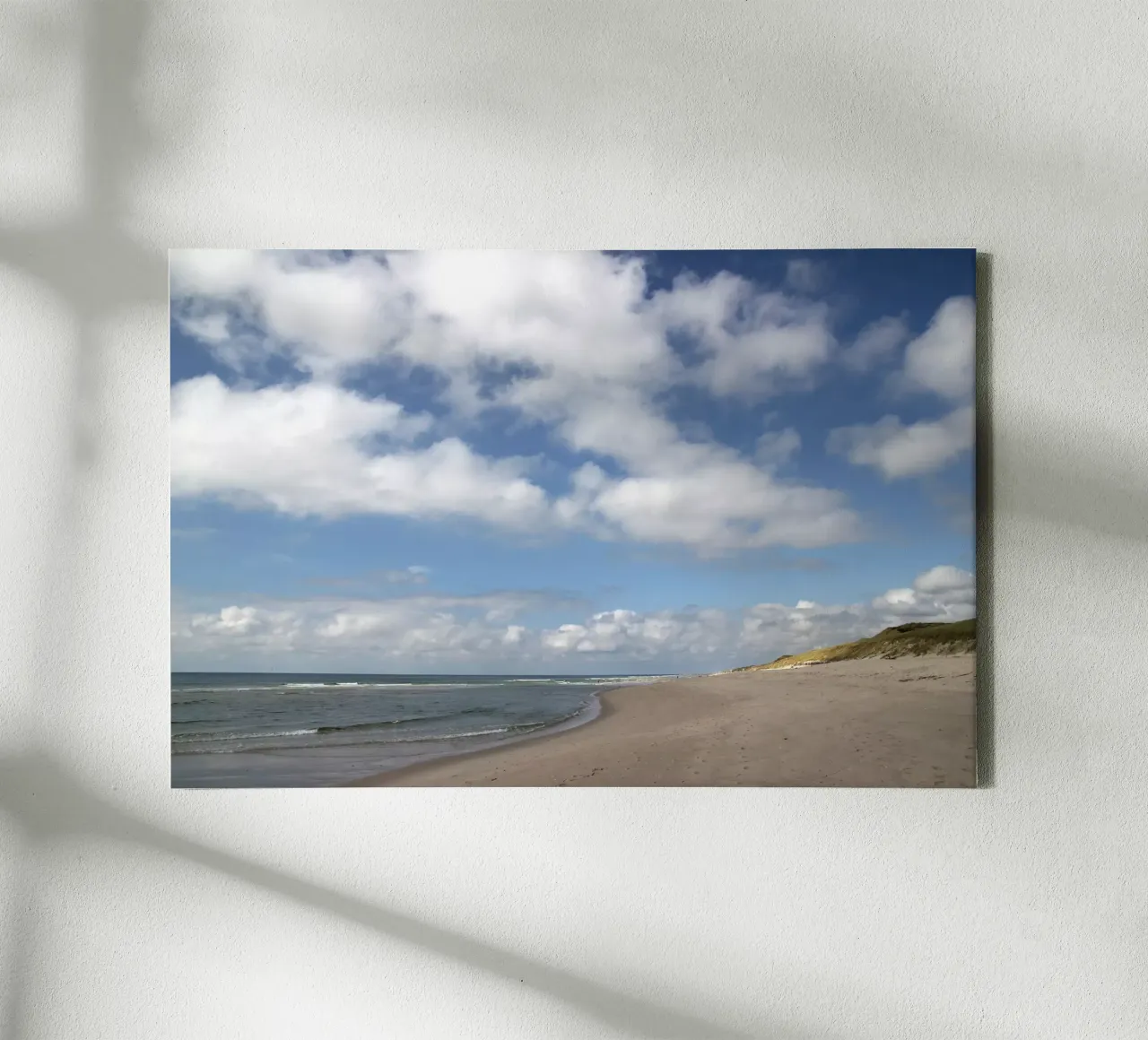 Mare del Nord | Isola di Sylt tela con Cornice a cassetta da eyes & tries
