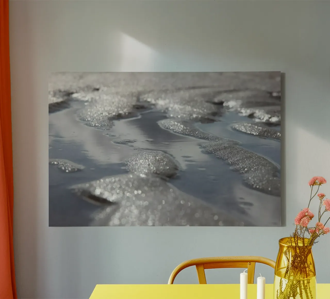 Mare di Wadden | Isola di Sylt tela con Cornice a cassetta da eyes & tries