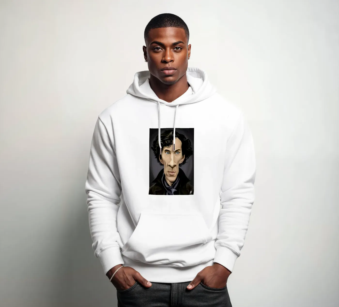 Benedict Cumberbatch hoodie by Rob Art | Illustration