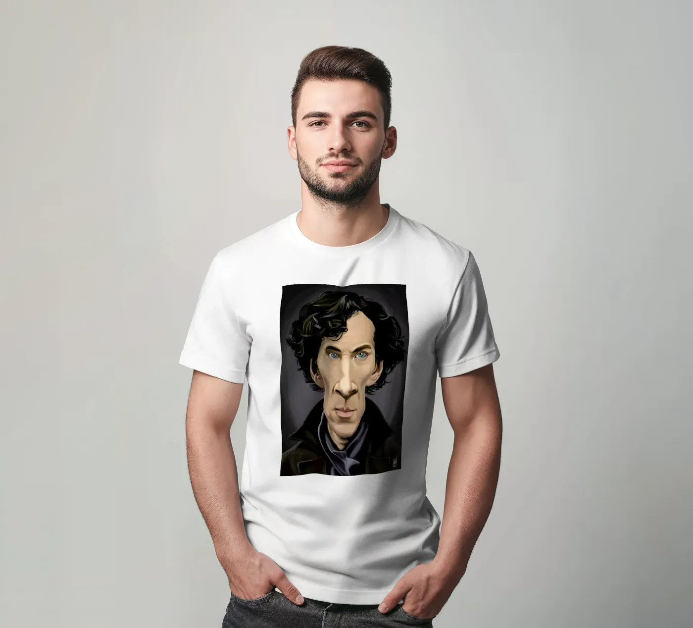 Benedict Cumberbatch t-shirt da Rob Art | Illustration