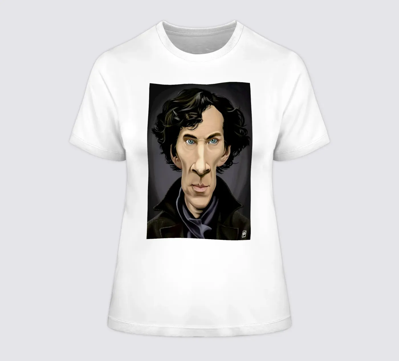 Benedict Cumberbatch t-shirt da donna da Rob Art | Illustration