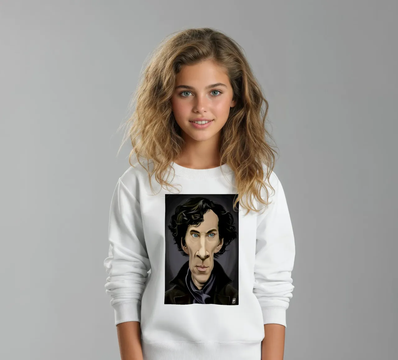 Benedict Cumberbatch felpa bambino da Rob Art | Illustration