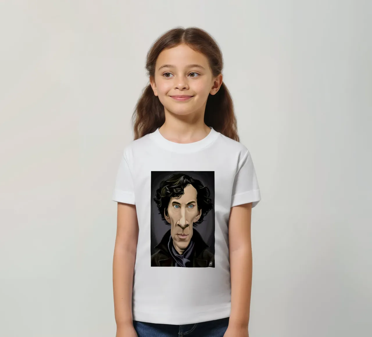 Benedict Cumberbatch t-shirt bambini da Rob Art | Illustration