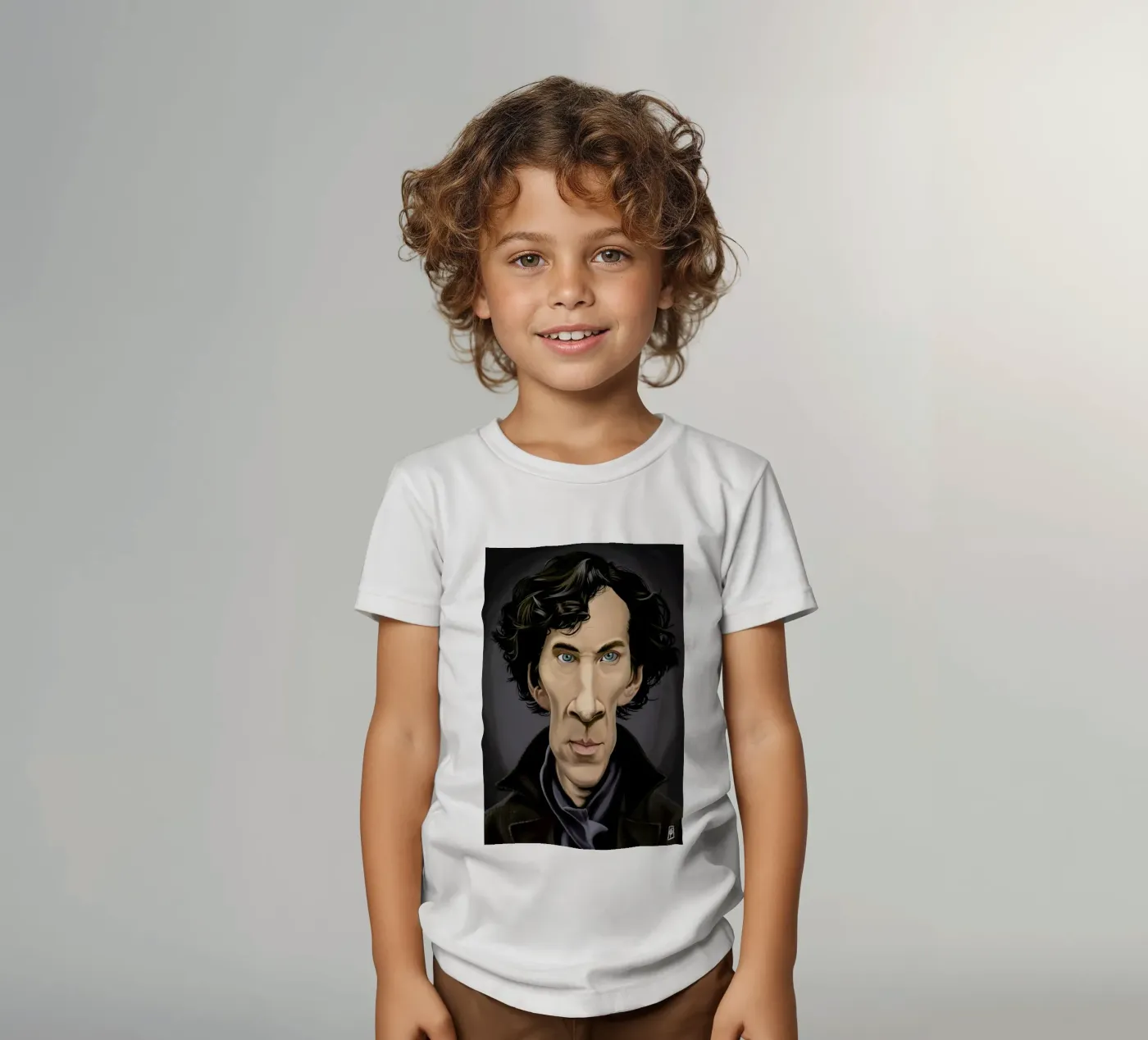 Benedict Cumberbatch t-shirt bambini da Rob Art | Illustration