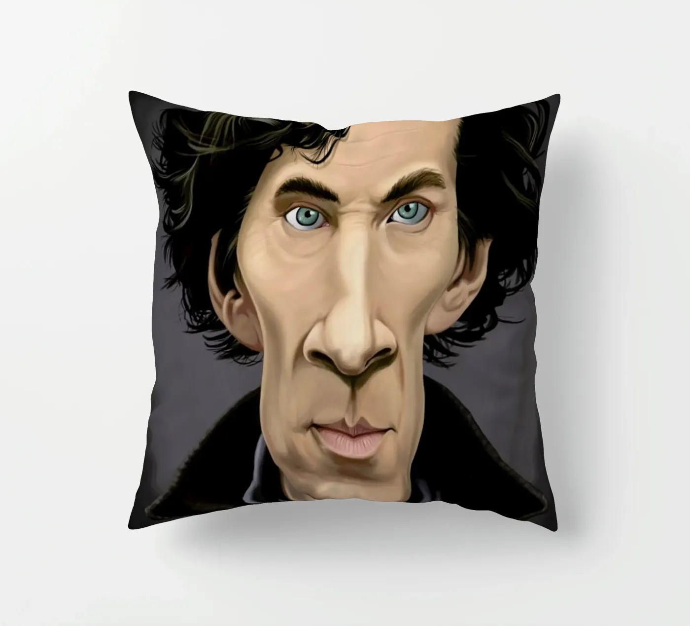 Benedict Cumberbatch Kissen von Rob Art | Illustration