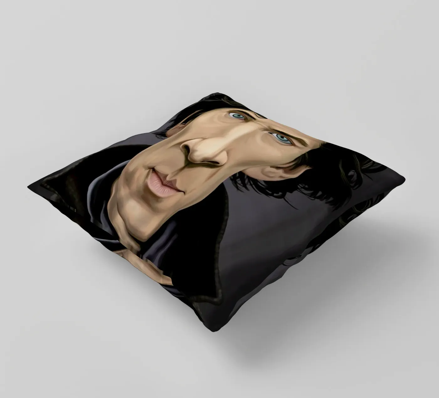 Benedict Cumberbatch Kissen von Rob Art | Illustration