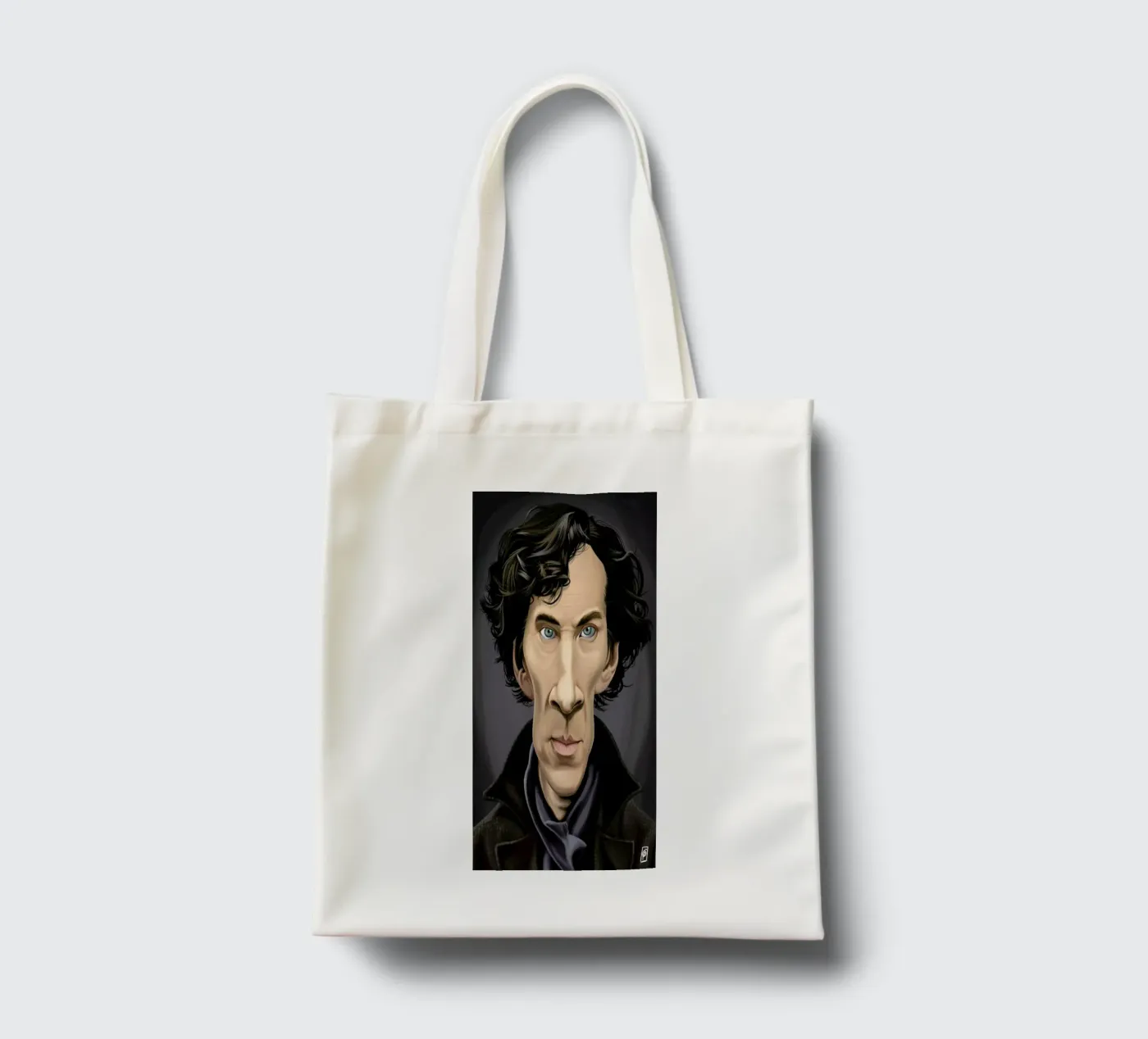Benedict Cumberbatch tote bag by Rob Art | Illustration