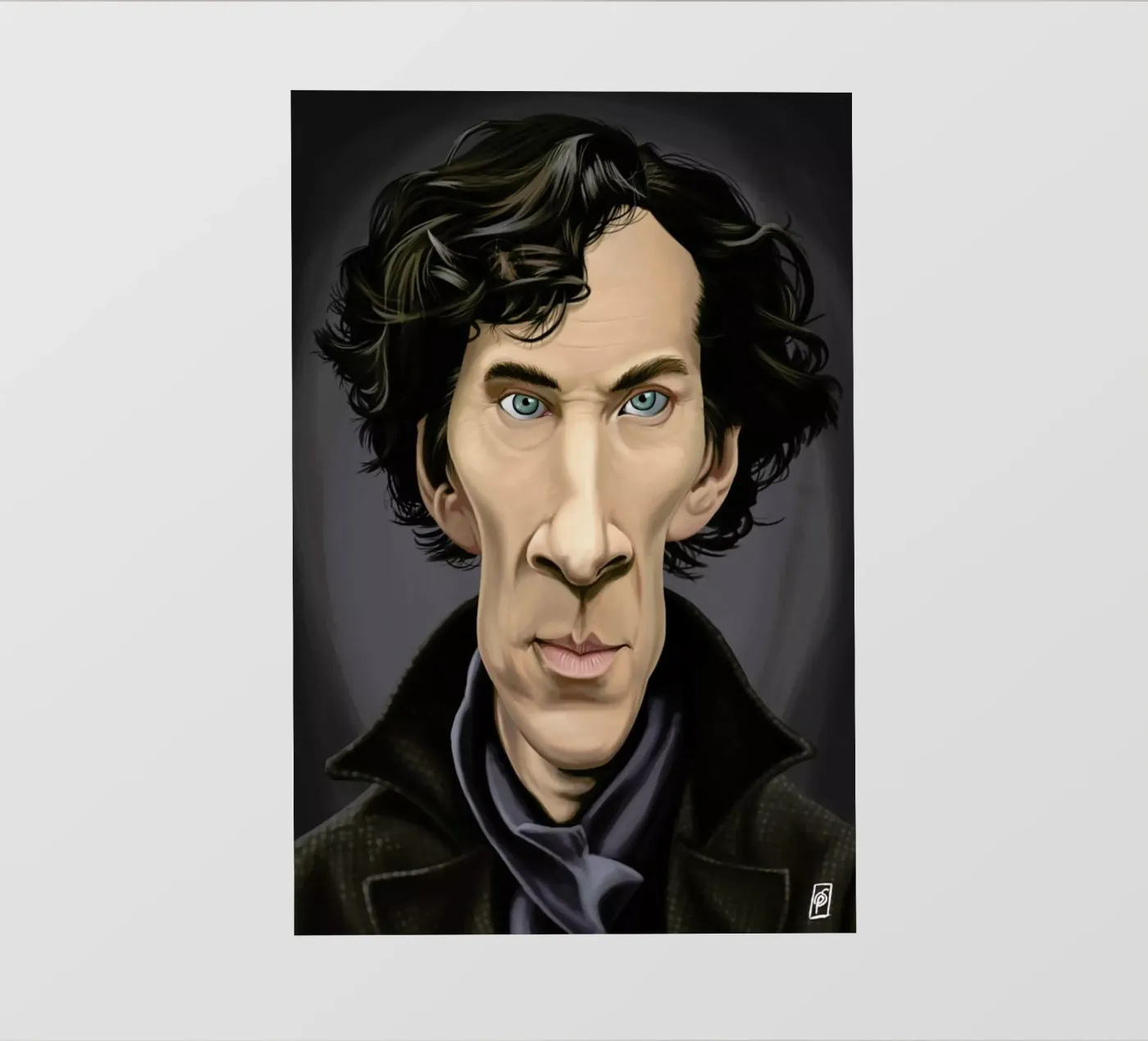 Benedict Cumberbatch telo in pvc da Rob Art | Illustration