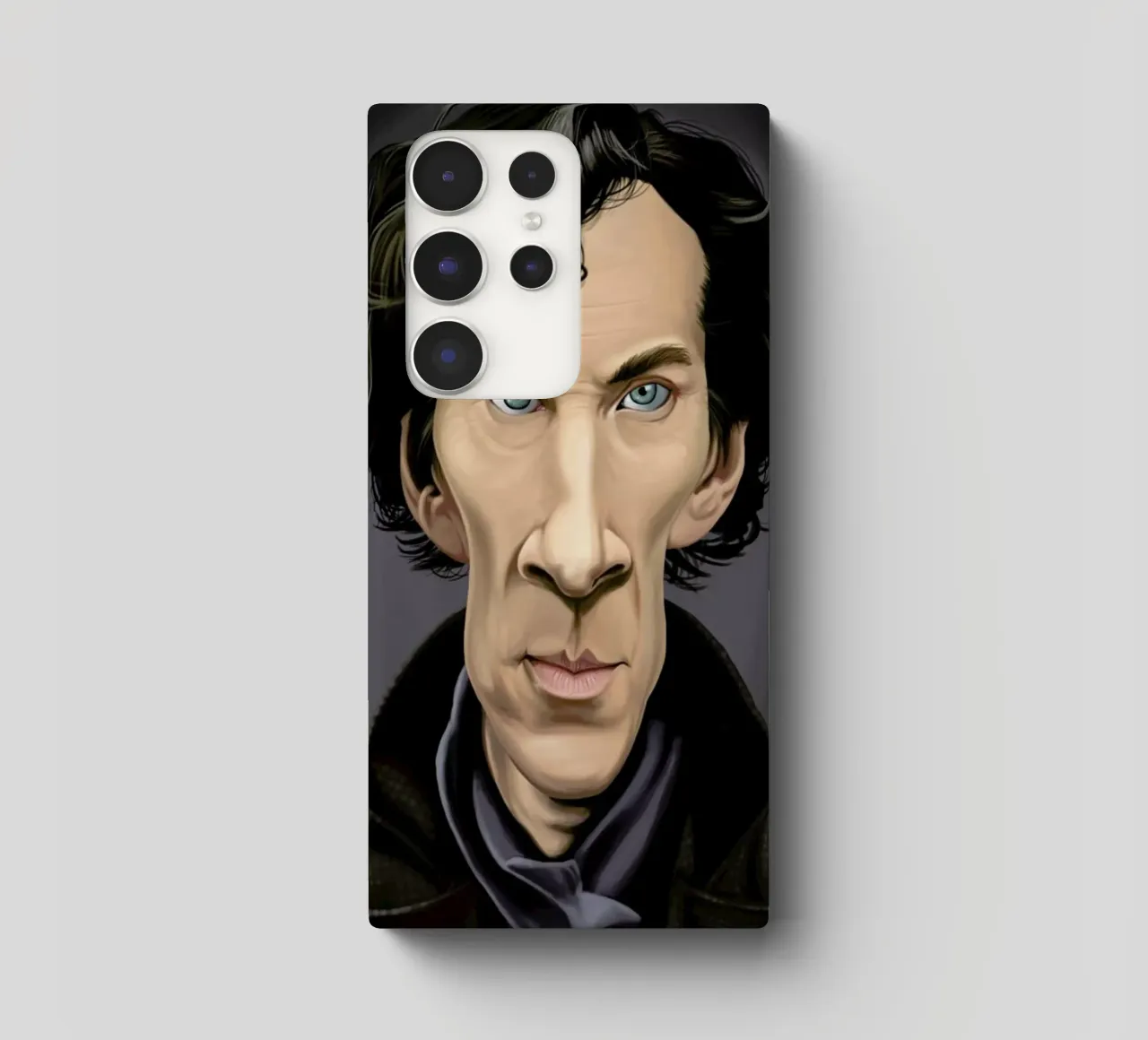 Benedict Cumberbatch cover samsung da Rob Art | Illustration