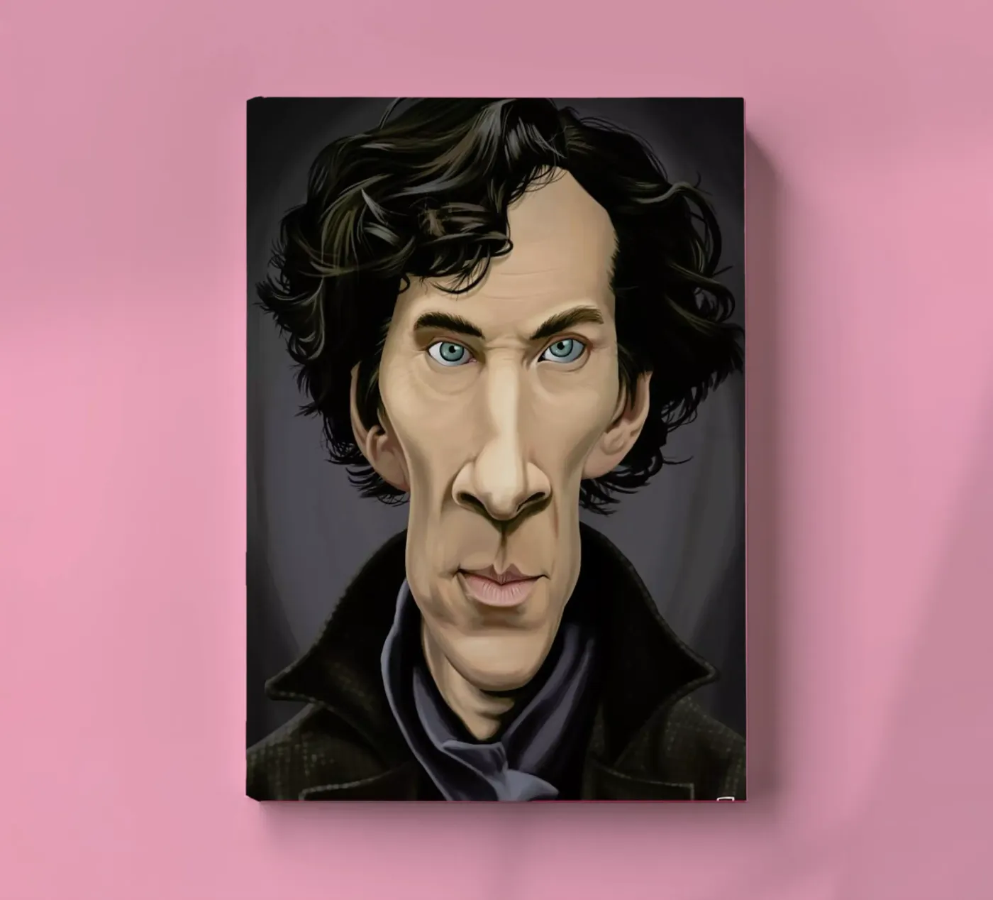 Benedict Cumberbatch notebook by Rob Art | Illustration
