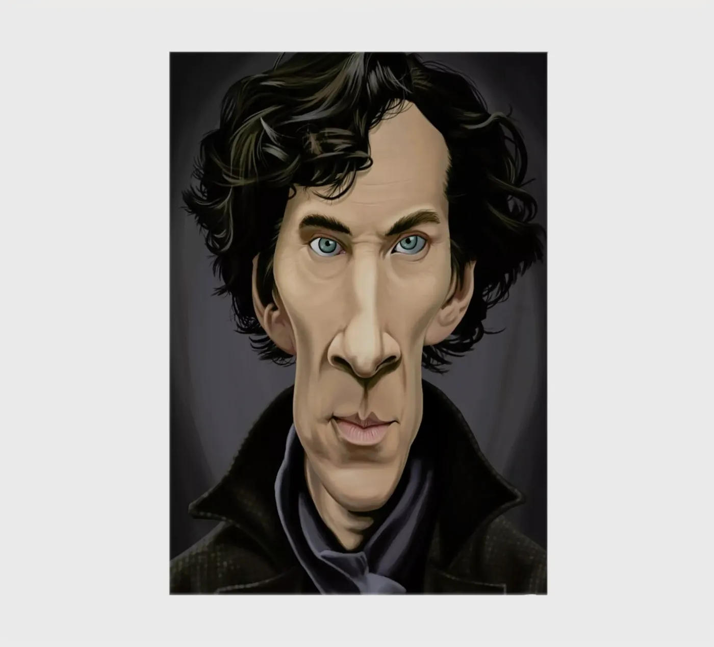 Benedict Cumberbatch notebook by Rob Art | Illustration