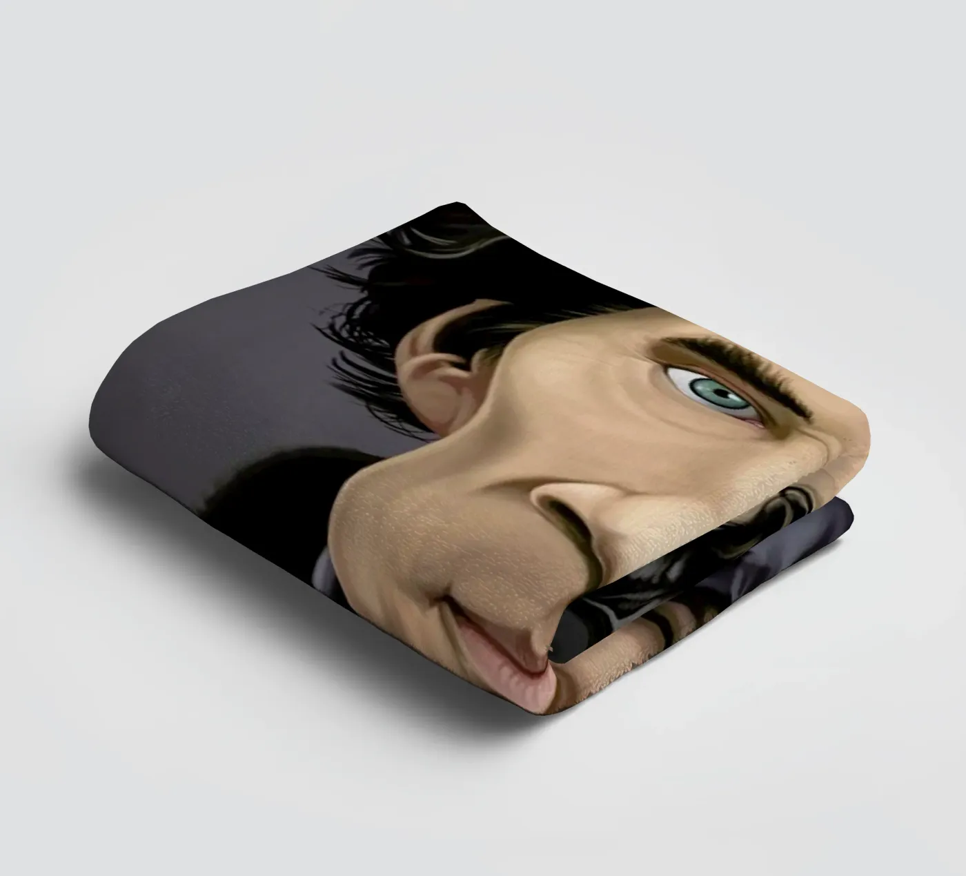 Benedict Cumberbatch towel by Rob Art | Illustration
