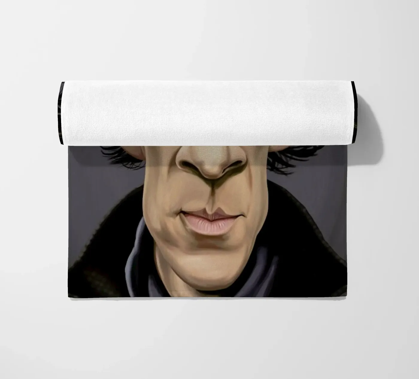Benedict Cumberbatch strandhanddoek van Rob Art | Illustration