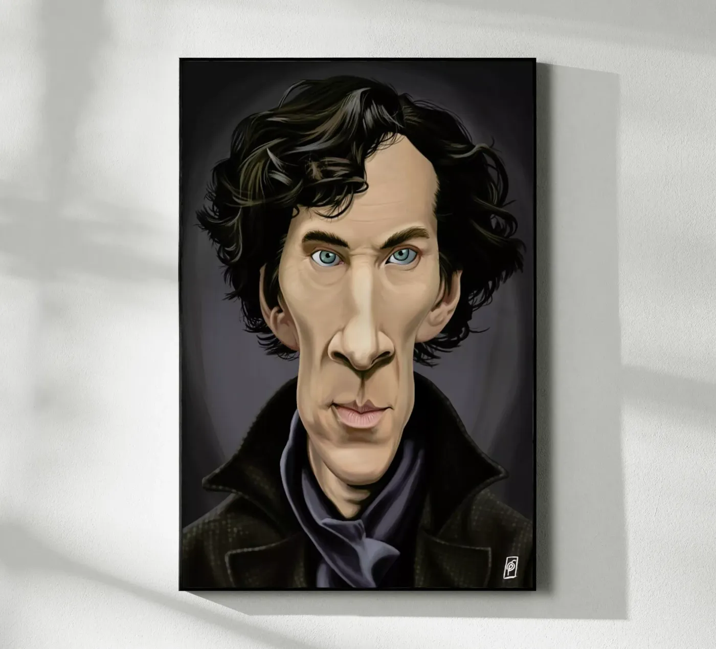 Benedict Cumberbatch Acryl-Glas von Rob Art | Illustration