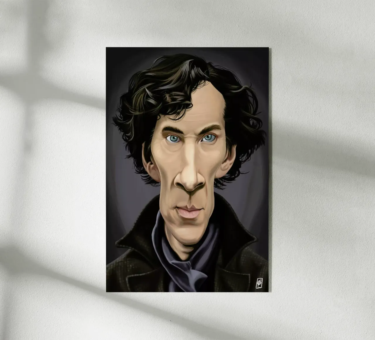 Benedict Cumberbatch plexiglass da Rob Art | Illustration