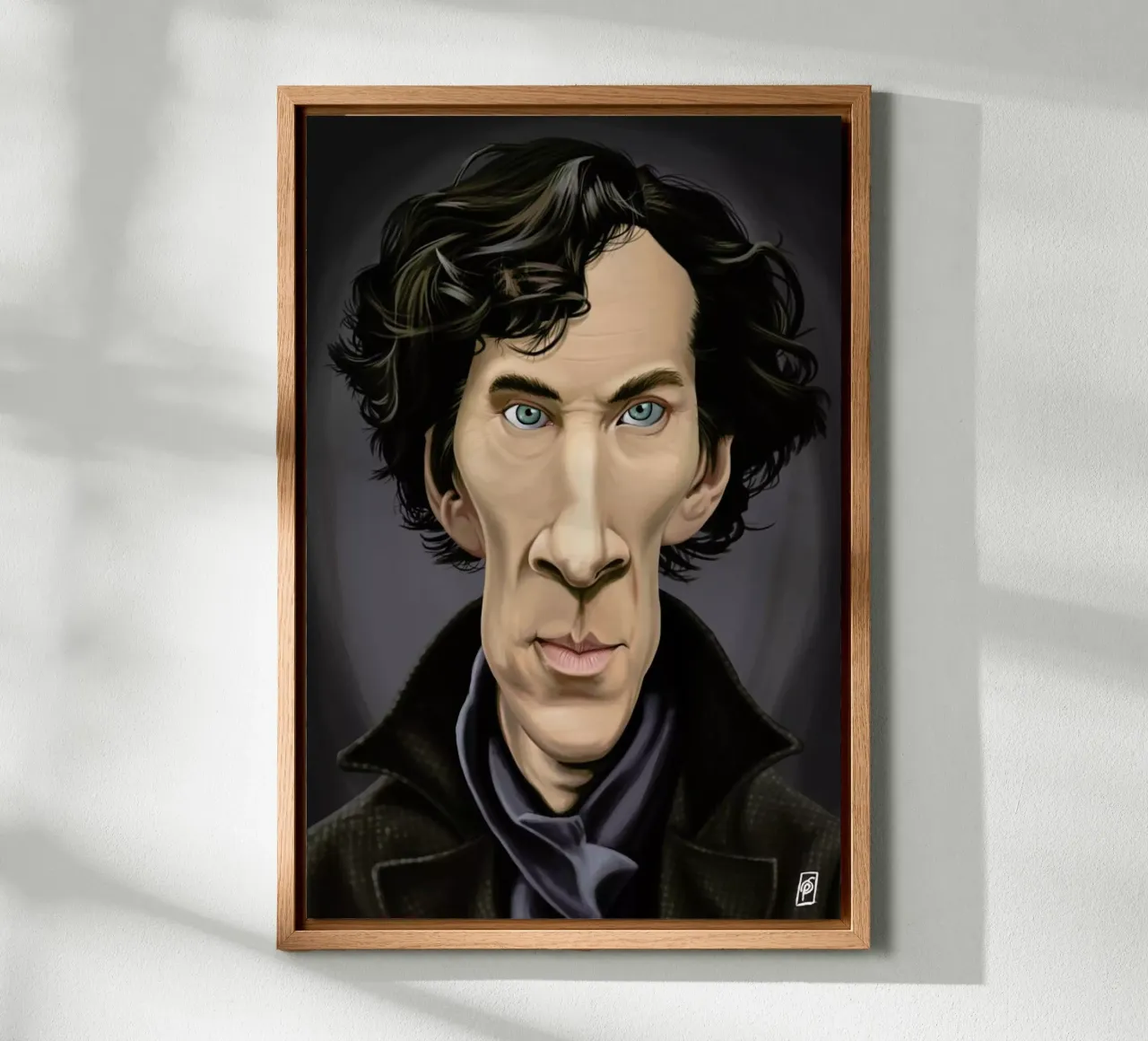 Benedict Cumberbatch pannello forex da Rob Art | Illustration