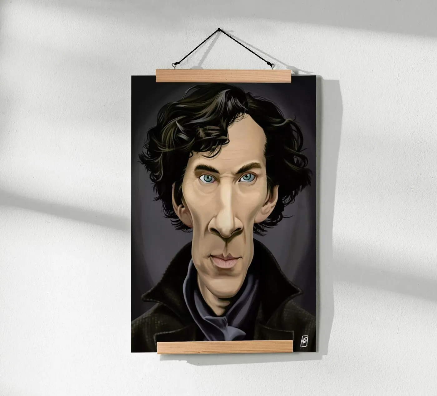 Benedict Cumberbatch poster da Rob Art | Illustration