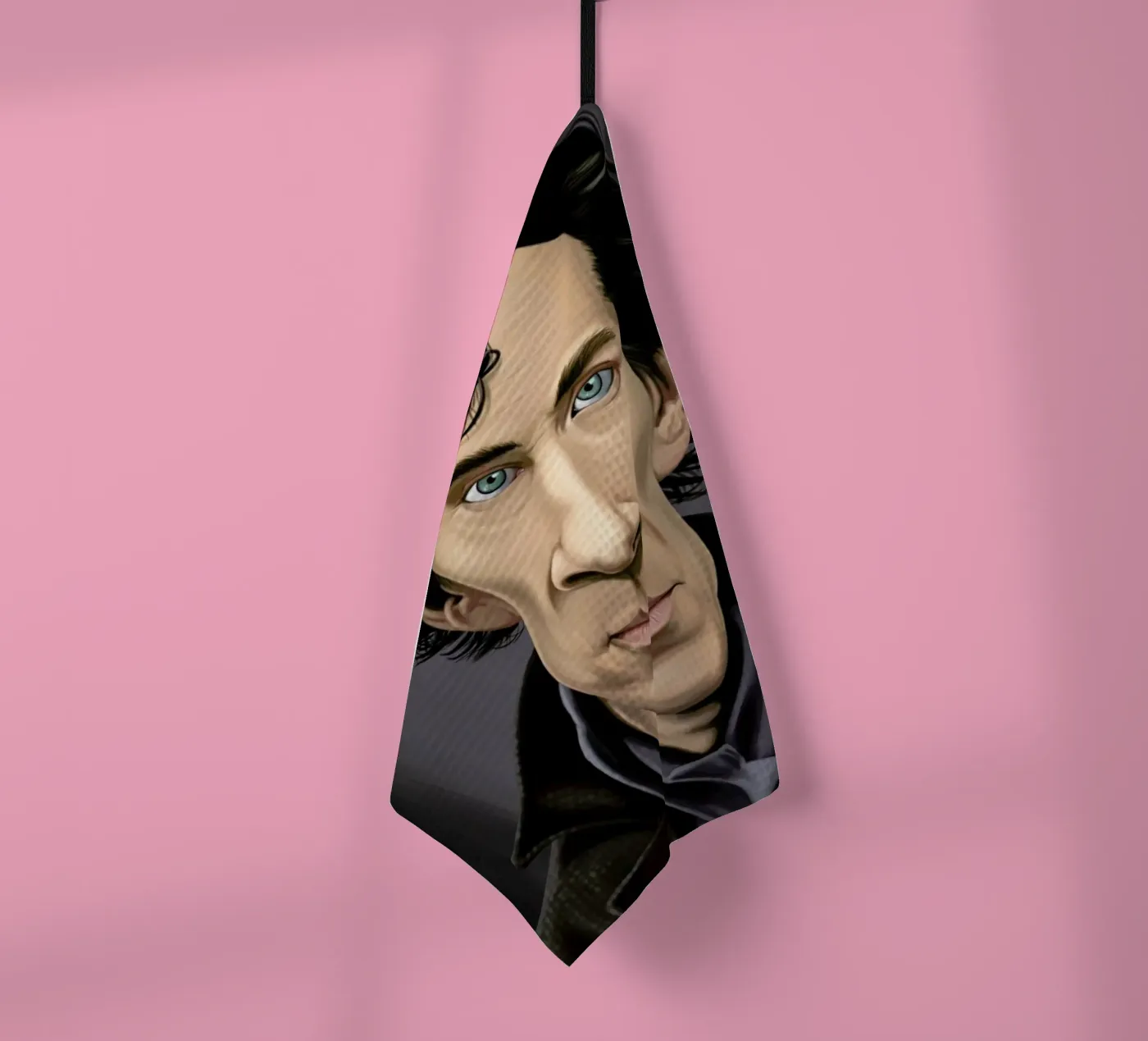 Benedict Cumberbatch theedoek van Rob Art | Illustration