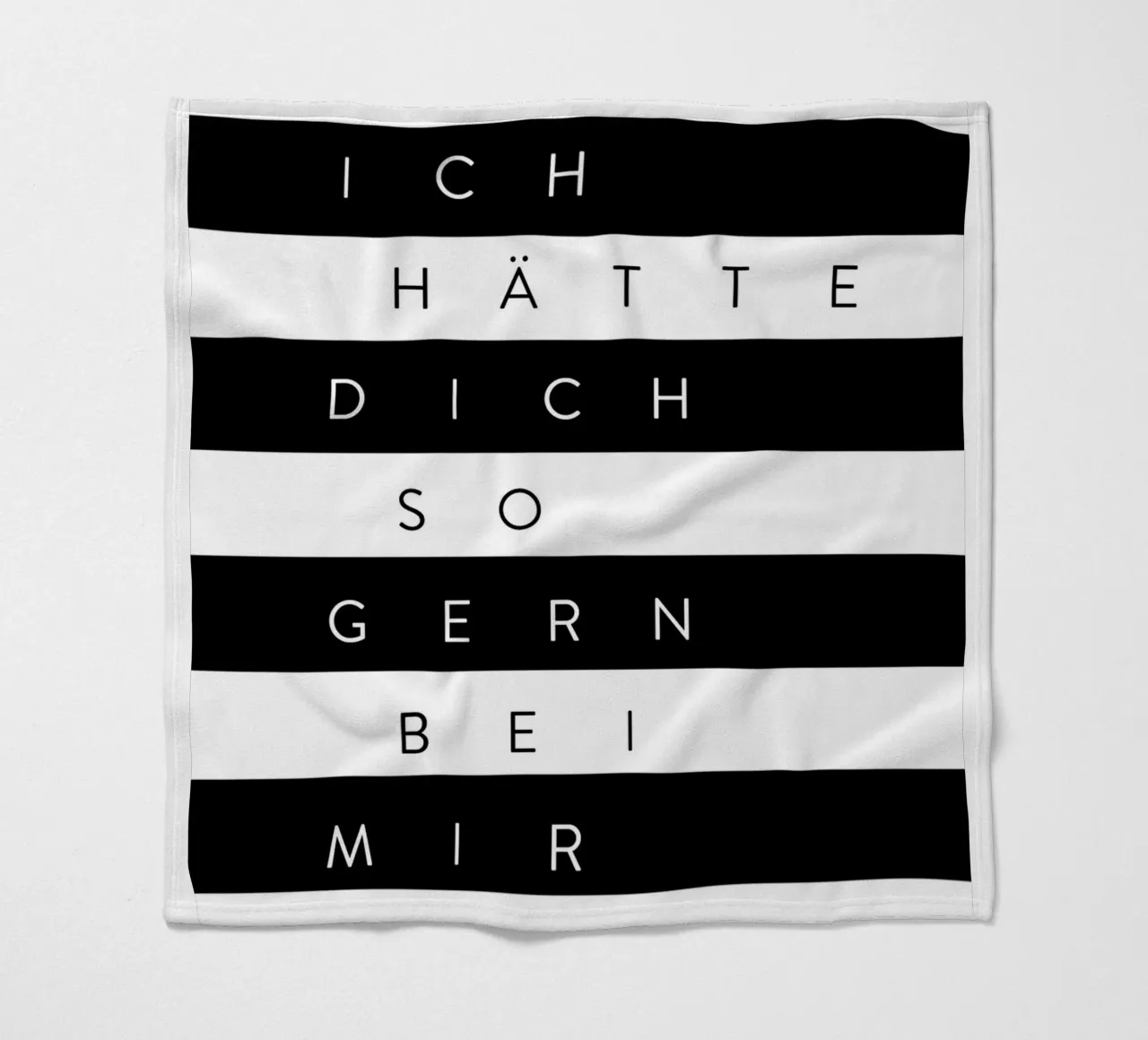 Mi piacerebbe averti con me coperta in pile da minaz