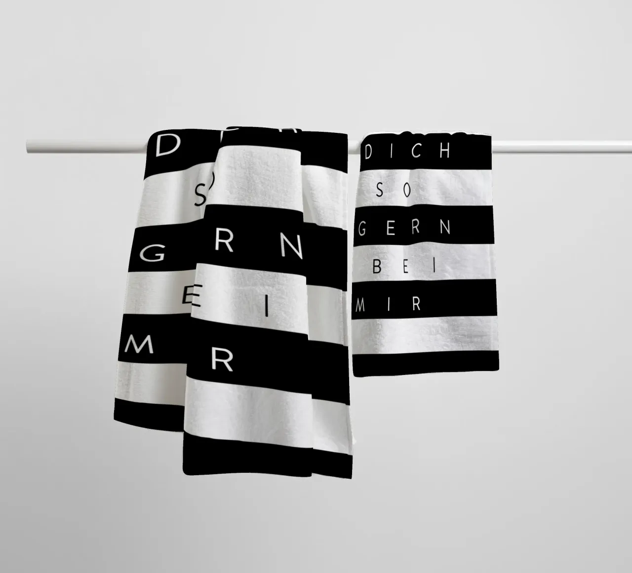 Mi piacerebbe averti con me asciugamano da bagno da minaz