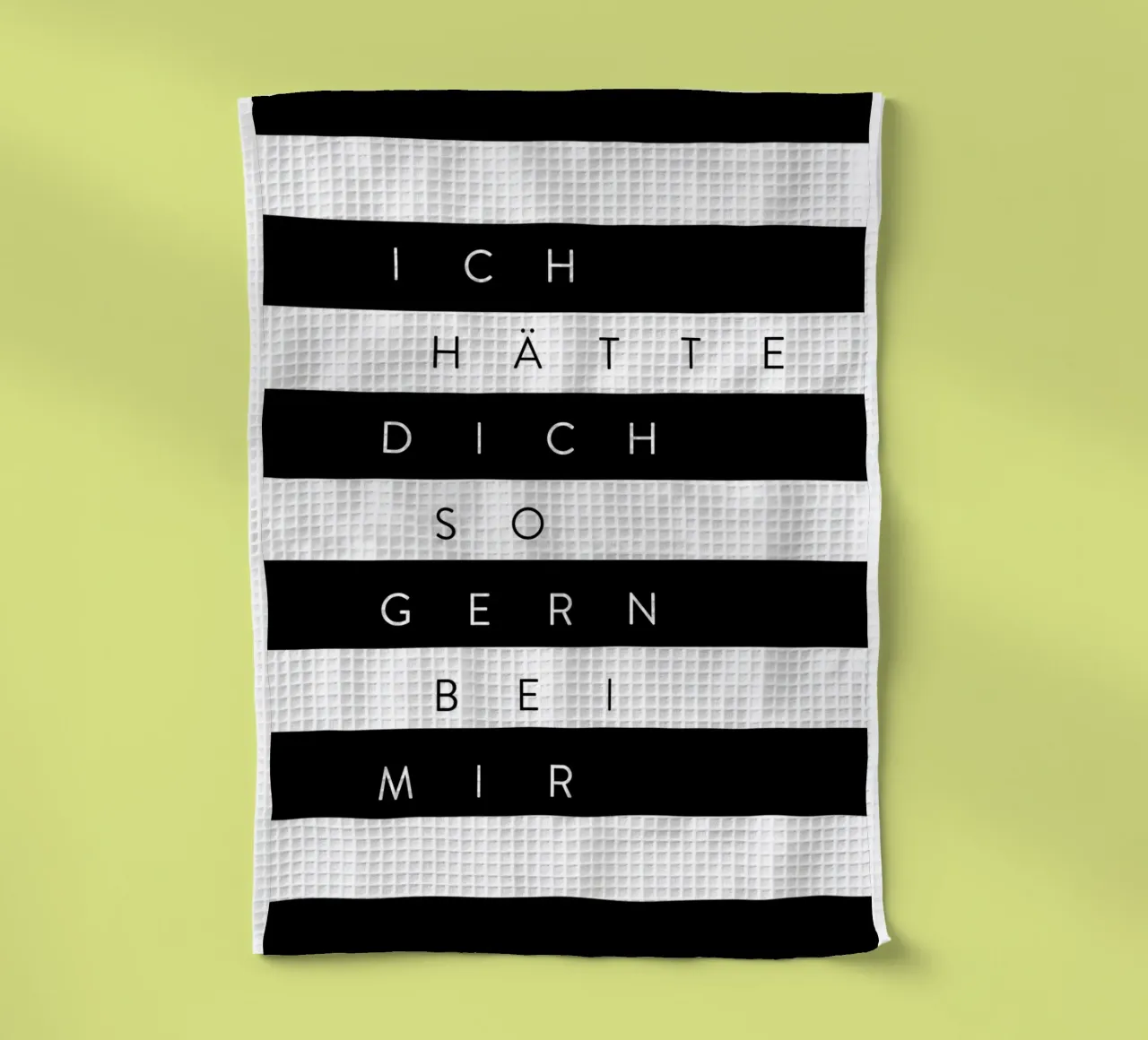 Mi piacerebbe averti con me canovaccio da cucina da minaz