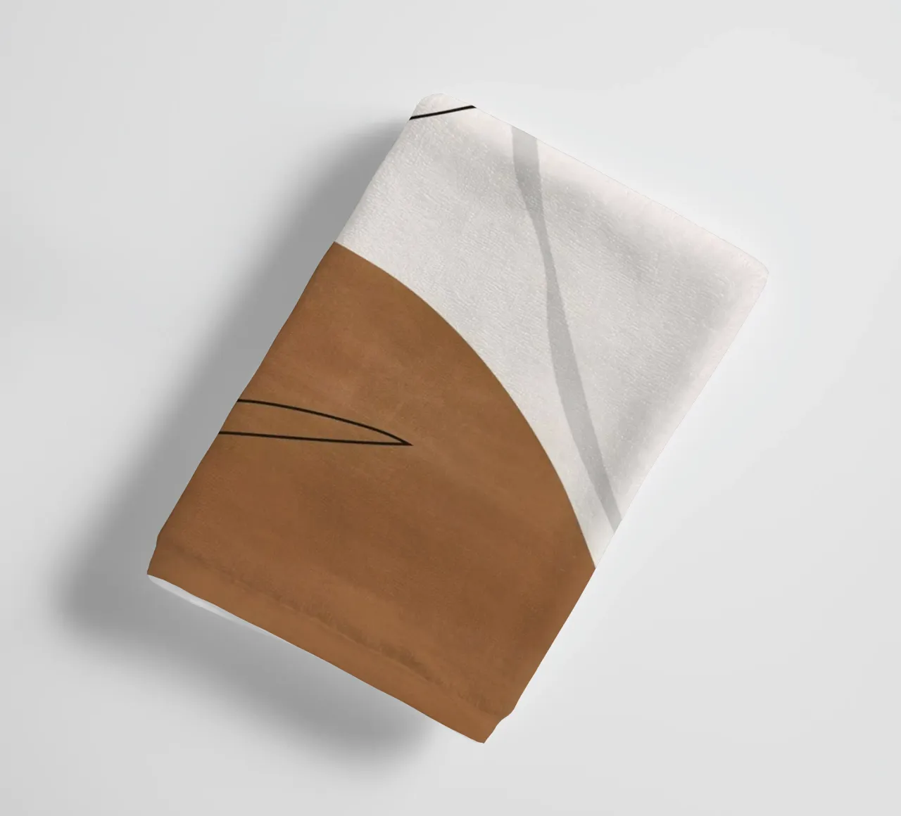 Abstract Art /Minimal Plant towel by ThingDesign