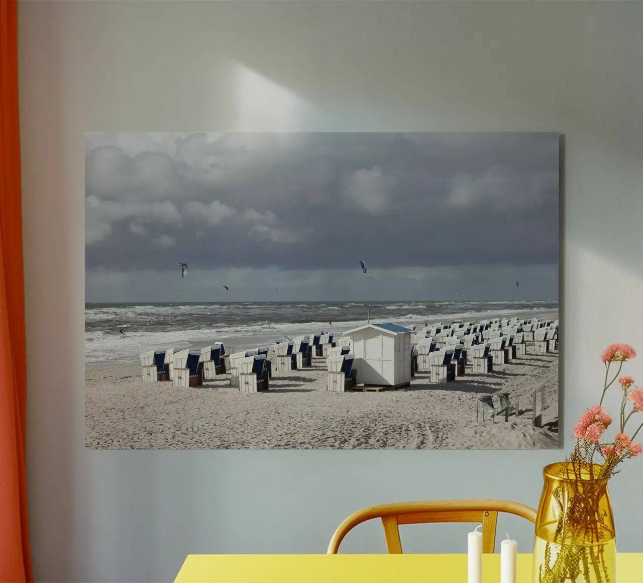 Spiaggia | Insel Sylt alluminio dibond da eyes & tries