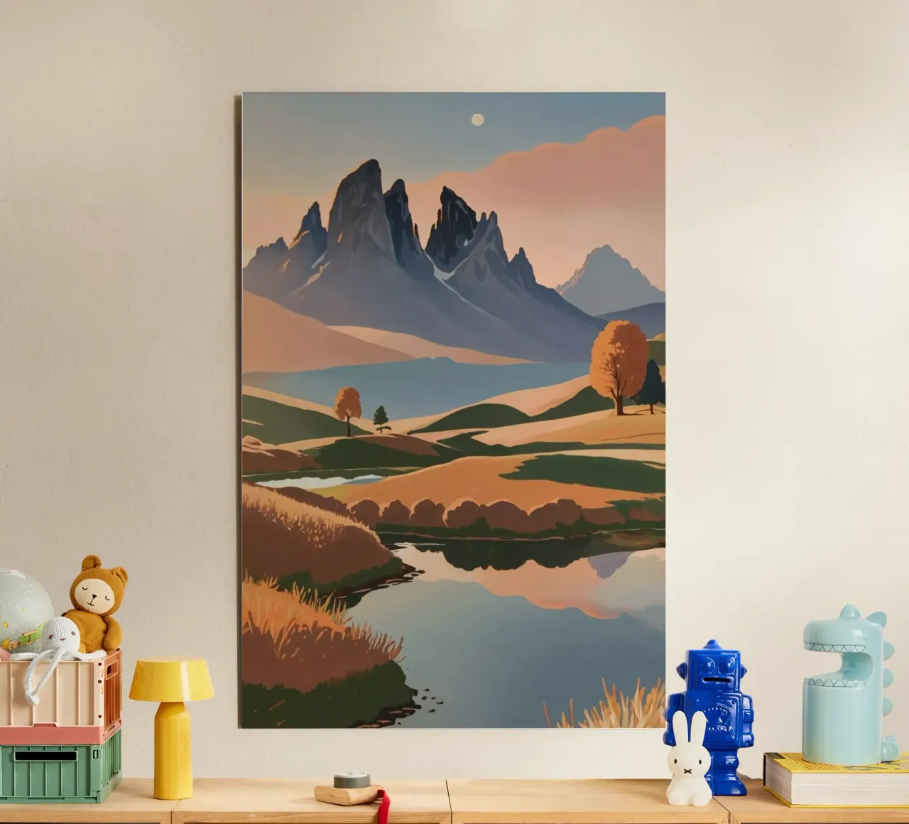L'Alpe de Siusi dans la lumière de l'automne | Usine 4 alu dibond de AlbertKlee
