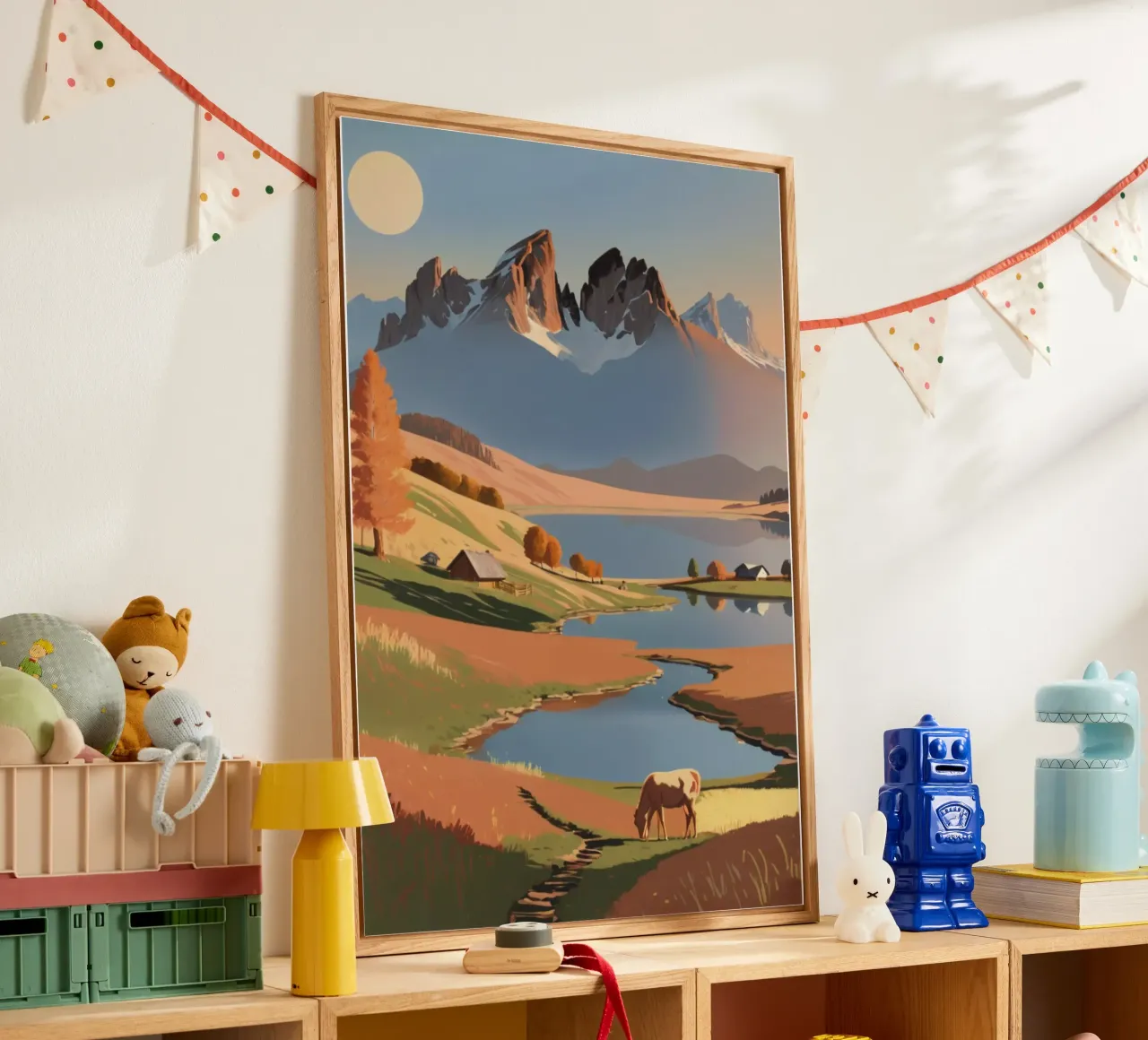 L'Alpe di Siusi nello splendore autunnale | Werk 5 plexiglass da AlbertKlee