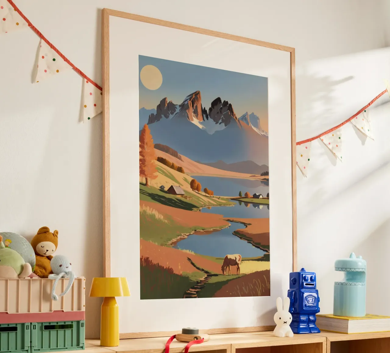 L'Alpe di Siusi nello splendore autunnale | Werk 5 carta hahnemühle da AlbertKlee