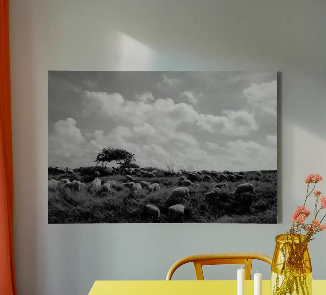 Fleecy clouds | Island of Sylt canvas by eyes & tries