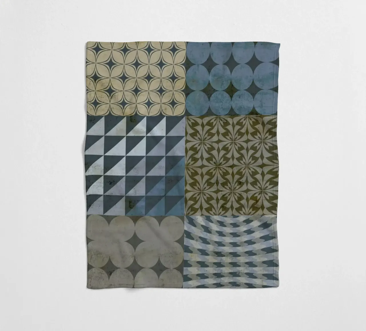 Industrial Style fleece blanket by cafelab