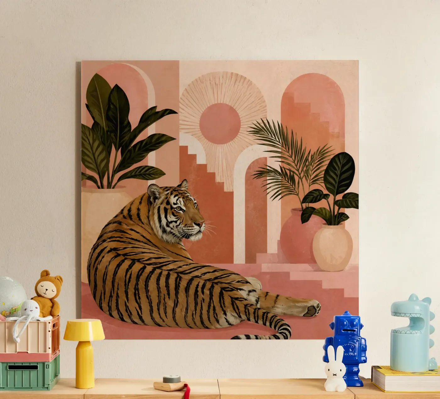 Tigre plexiglas de Gallery Ink