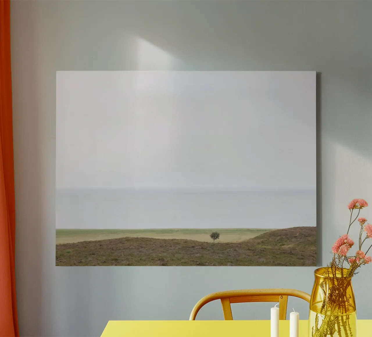 Costa e isola Sylt tela con Cornice a cassetta da eyes & tries