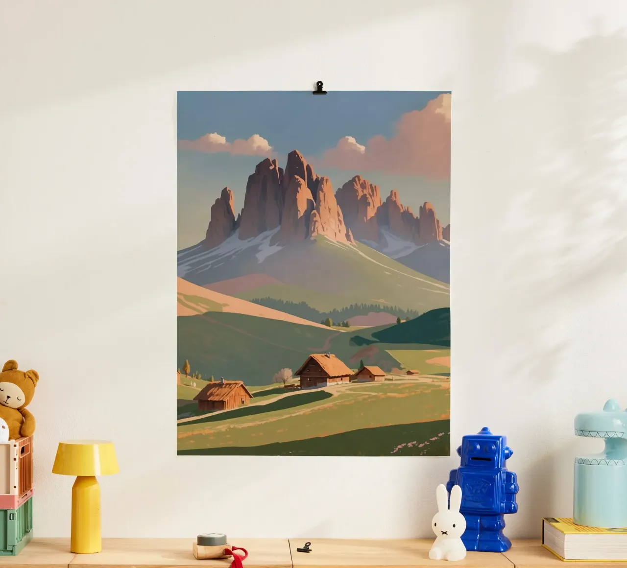 Alpe di Siusi in summer magic | Werk 5 hahnemühle by AlbertKlee
