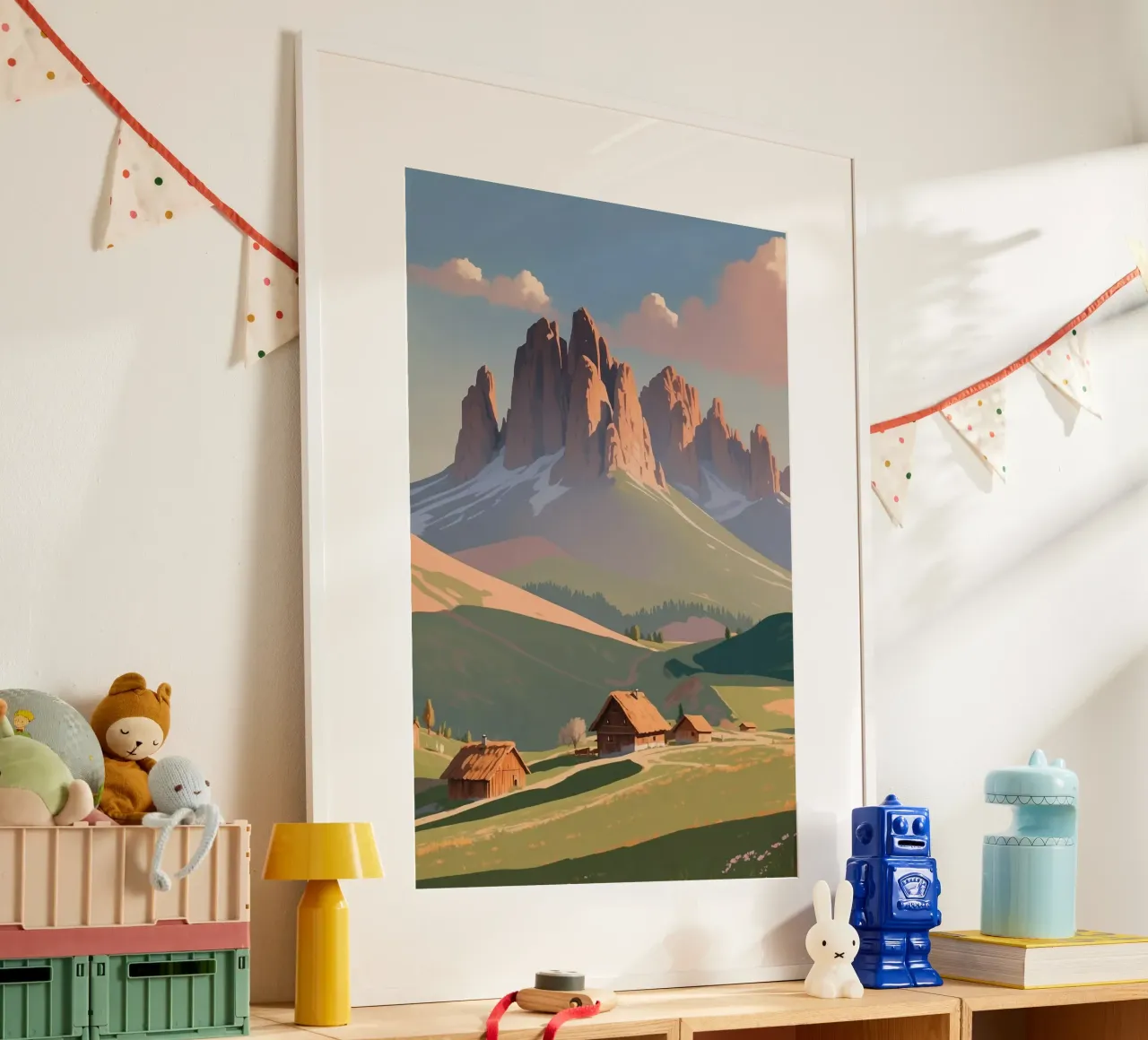 Alpe di Siusi in summer magic | Werk 5 hahnemühle by AlbertKlee