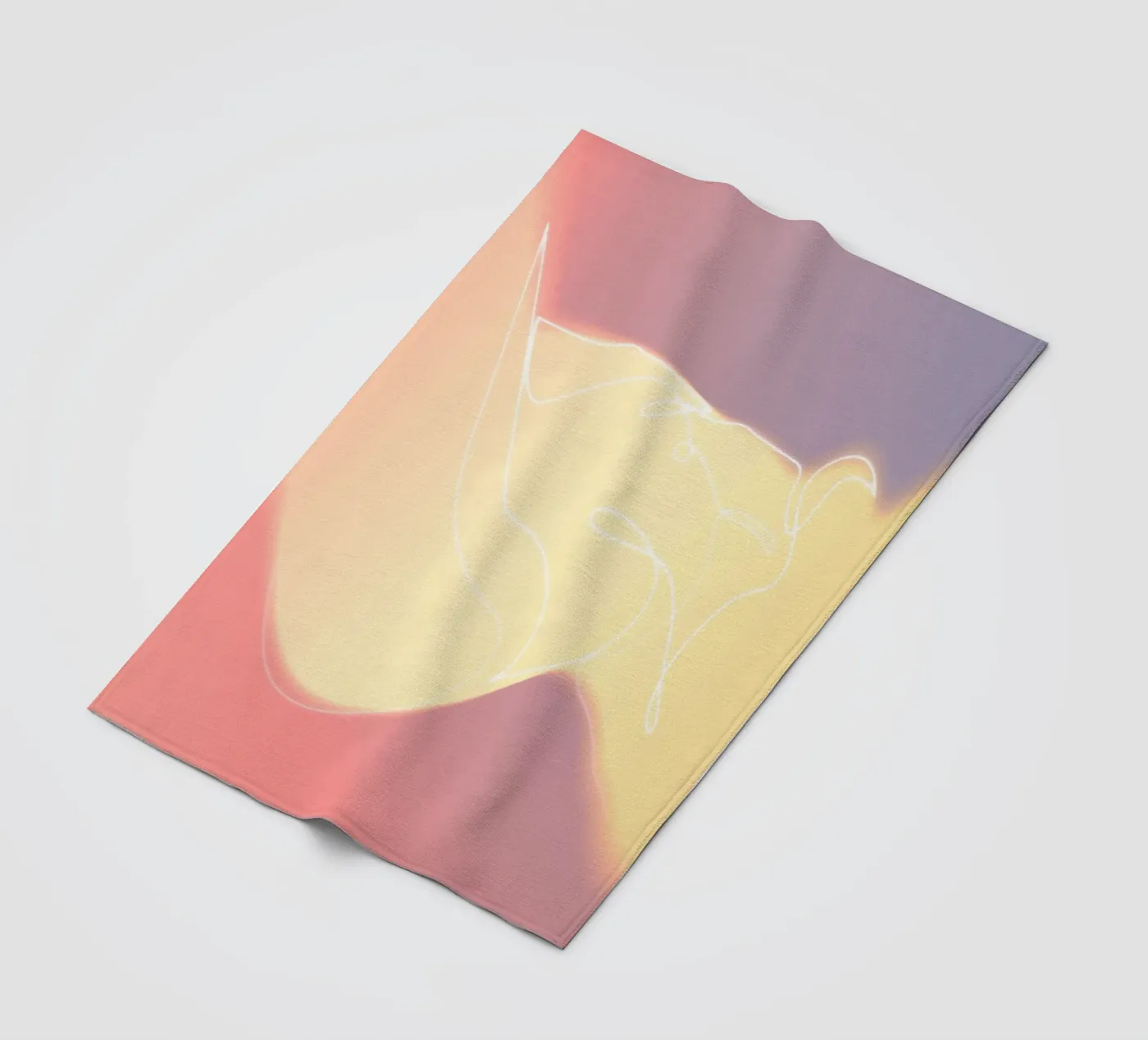 Aureole Fleecedecke von Addillum