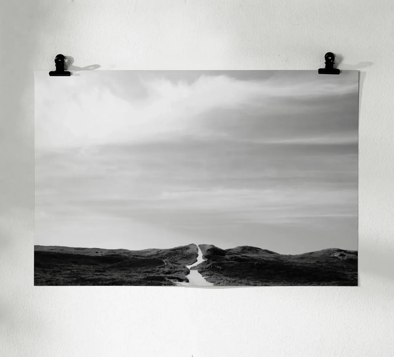 Sentiero tra le dune | Isola di Sylt carta hahnemühle da eyes & tries