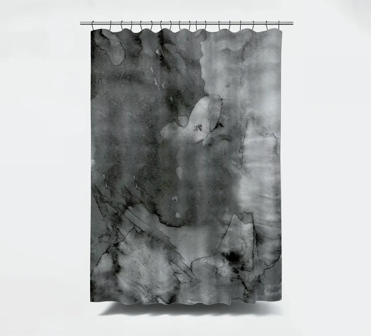 Dark Watercolor tenda da doccia da cafelab