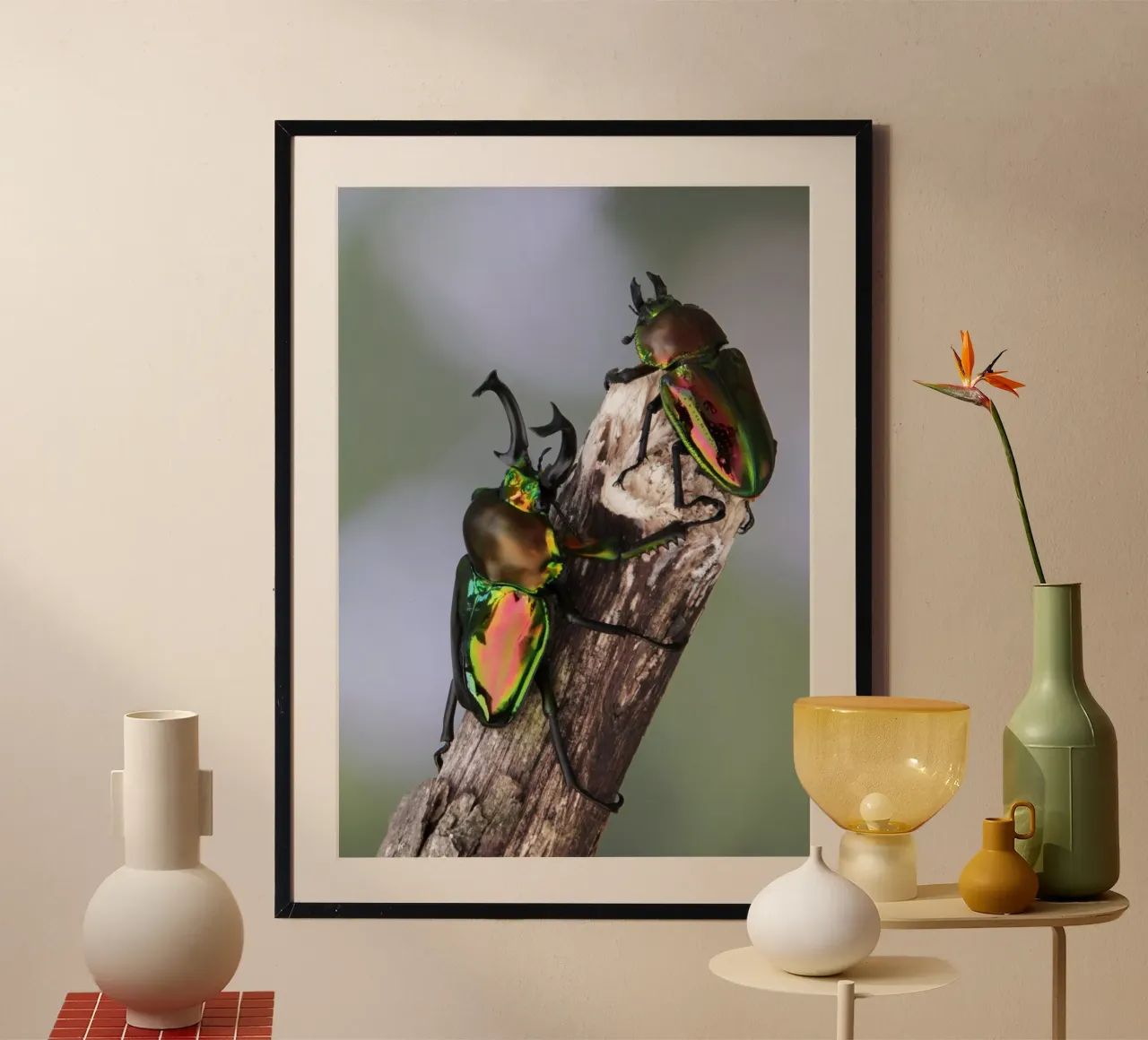 Hirschkäfer Poster von eyes & tries