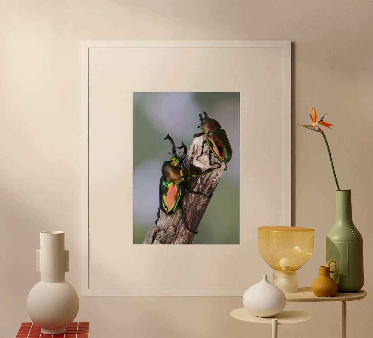 Hirschkäfer Poster von eyes & tries