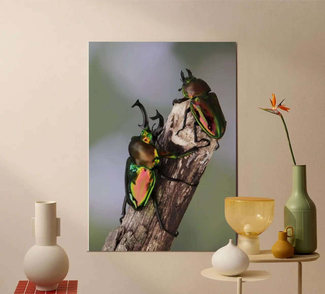 Hirschkäfer Poster von eyes & tries