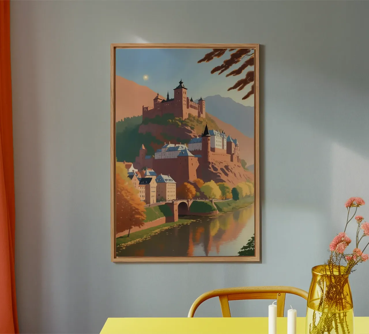 Heidelberg in autunno | Impianto 1 alluminio dibond da AlbertKlee