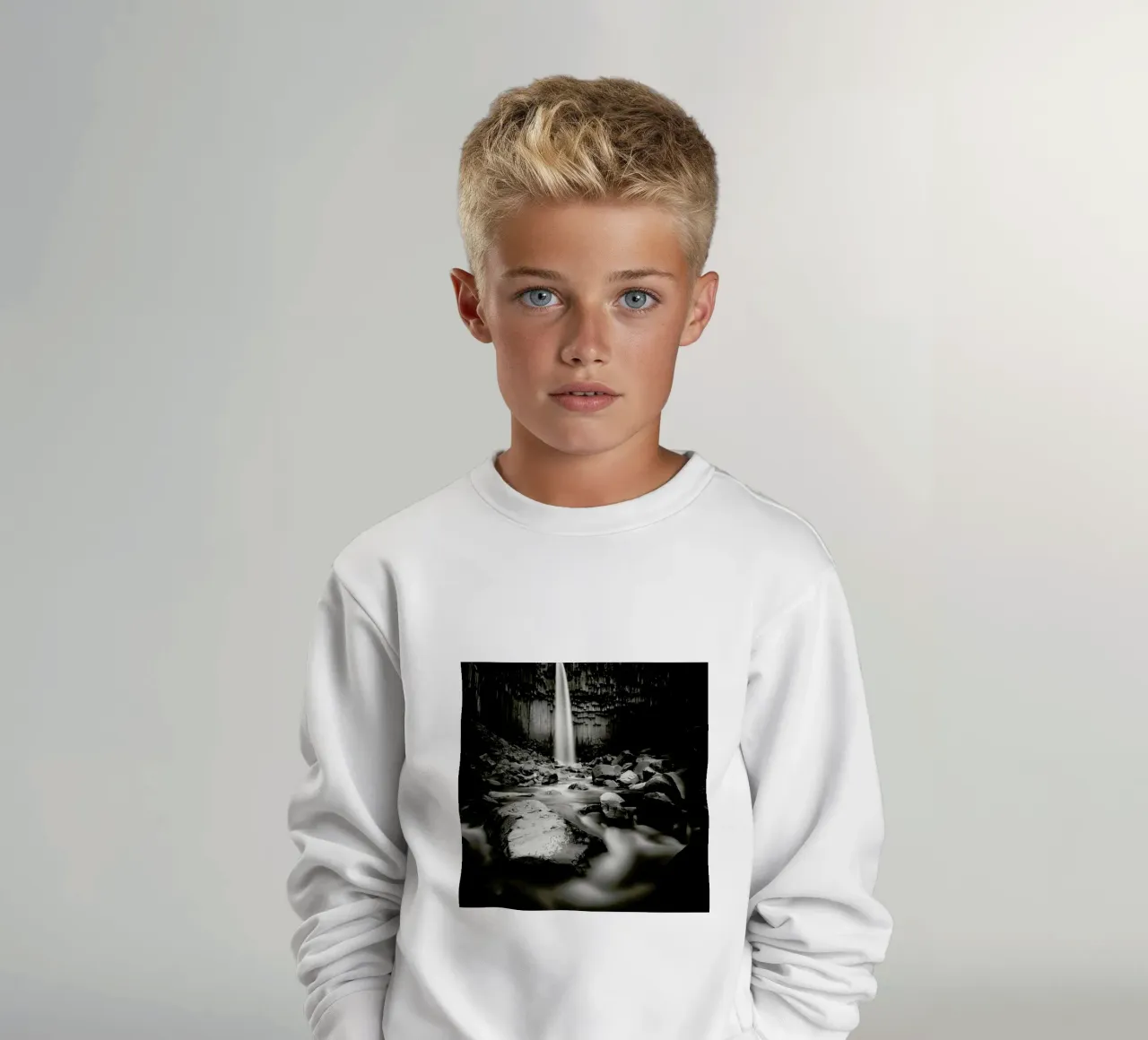 Svartifoss felpa bambino da Håggard Photography | Ronny Behnert