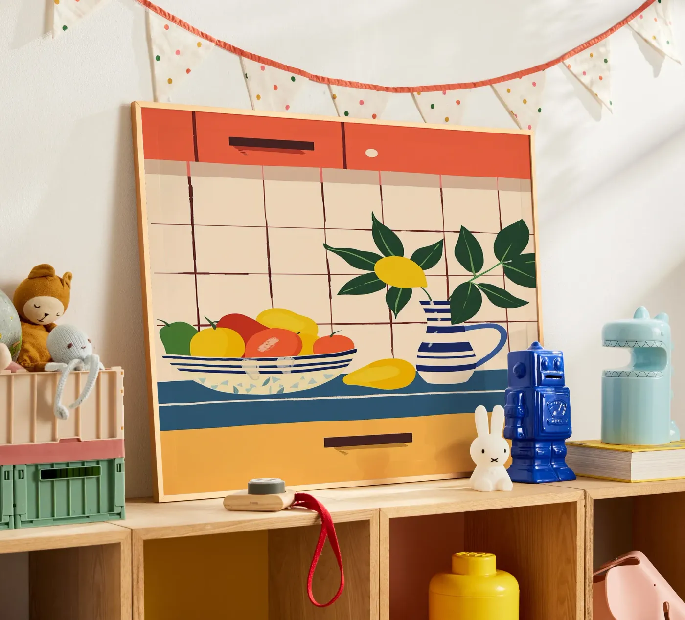 Lemon Table poster by nicksonprintshop