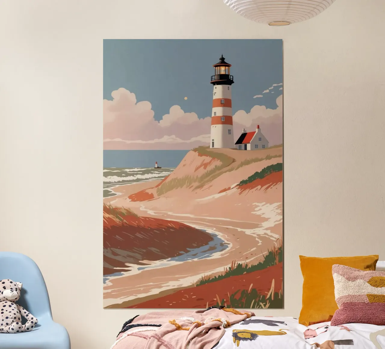 Texel in autumn garb poster by AlbertKlee